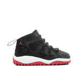 11 Retro (TD) 'Bred Velvet' - Black/Gym Red/White