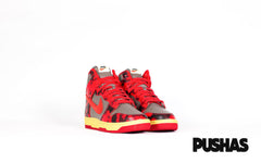 Dunk High 1985 'Red Acid Wash