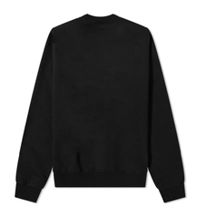 x Stussy Wash Fleece Crewneck 'Black' (SS23)
