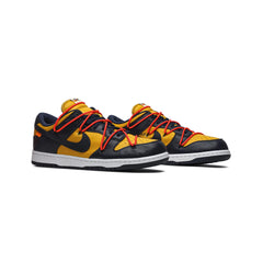Dunk Low x Off White University Gold Midnight Navy (New)