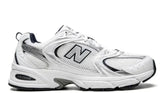 530 White Silver Navy