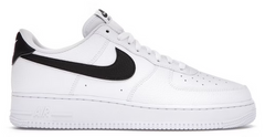 Air Force 1 Low '07 White Black Pebbled Leather