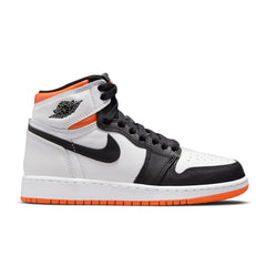 1 Retro High OG (GS) - White/Electro Orange