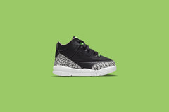 3 Retro SE (TD) 'Electric Green' - Black/Violet Shock