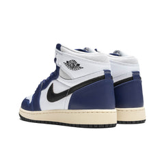 1 High OG 'Rare Air' (GS) - White/Black/Neutral Grey/Deep Royal Blue