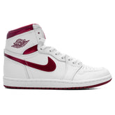 1 High Retro '85 'Metallic Burgundy' - White/Team Red/White
