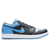 1 Low - Black/University Blue/White