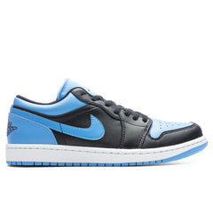 1 Low - Black/University Blue/White