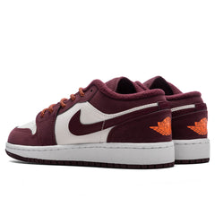 1 Low (GS) - Phantom/Night Maroon/Total Orange