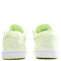 Women's 1 Low - Pure Platinum/Citron Tint/White