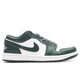 Women's 1 Low - White/Galactic Jade