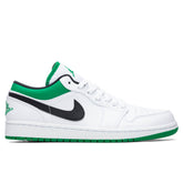 1 Low - White/Stadium Green/Black