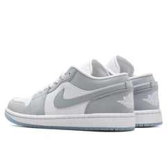 Women's 1 Low - White/Wolf Grey/Aluminum