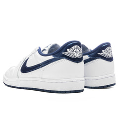 1 Low 85 'Metallic Blue' - White/Navy