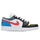 1 Low CD (GS) - Black/Lt Fusion Red/White