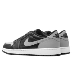 1 Low OG 'Shadow' - Black/Medium Grey/White