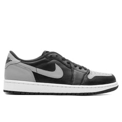 1 Low OG 'Shadow' - Black/Medium Grey/White