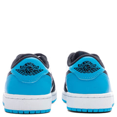 Women's 1 Low OG - White/Dark Powder Blue/Black