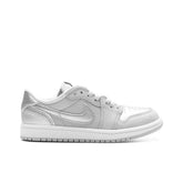 1 Low OG 'Metallic Silver' (PS) - Neutral Grey/Metallic Silver/White