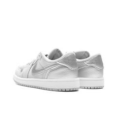 1 Low OG 'Metallic Silver' (PS) - Neutral Grey/Metallic Silver/White