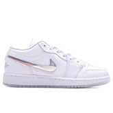1 Low SE (GS) - White/Ice Blue