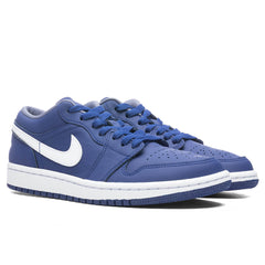 Women's 1 Low SE - Deep Royal Blue/White/Iron Purple