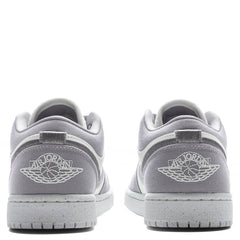 Women's 1 Low SE - Light Steel Grey/Sail/White