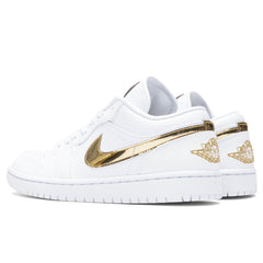 Women's 1 Low SE - White/Metallic Gold