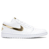 Women's 1 Low SE - White/Metallic Gold