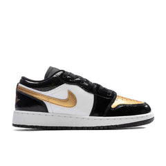 1 Low SE (GS) - Black/Metallic Gold/White