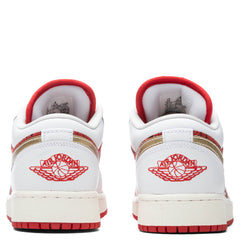 1 Low SE (GS) - White/Metallic Gold/University Red