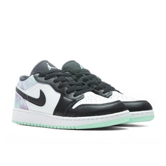 1 Low SE (GS) - White/Mint Foam/Black