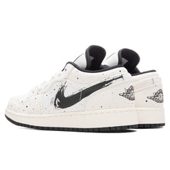 1 Low SE (GS) 'Paint Splatter' - Sail/Black/Total Orange