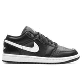Women's 1 Low - Black/White/Black