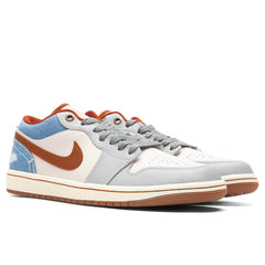 Women's 1 Low - Phantom/Multi Color/Coconut Milk