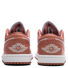 Women's 1 Low 'Pink Salmon' - Pure Platinum/Sky J Orange/White
