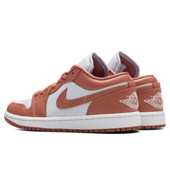 Women's 1 Low 'Pink Salmon' - Pure Platinum/Sky J Orange/White