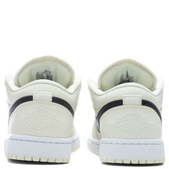 Women's 1 Low - White/Bronze Eclipse