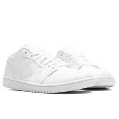 Women's 1 Low - Triple White