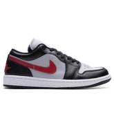 Women's 1 Low - Wolf Grey/Gym Red/Black