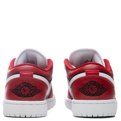 Women's 1 Low 'Chicago Flip' - Gym Red/White