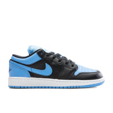 1 Low (GS) - Black/Black/University Blue