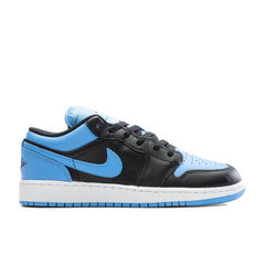 1 Low (GS) - Black/Black/University Blue