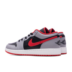 1 Low (GS) - Black/Fire Red/Cement Grey/White