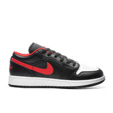 1 Low (GS) - Black/Fire Red/White