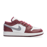 1 Low (GS) - Cherrywood Red/Cement Grey/White