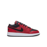 1 Low (GS) "Pebbled" - Gym Red/Black/White