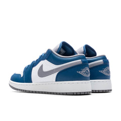 1 Low (GS) - True Blue/Cement Grey/White