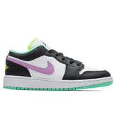 1 Low (GS) - White/Violet Shock/Black