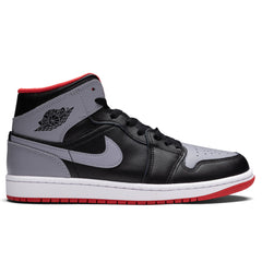 1 Mid - Black/Cement Grey/Fire Red